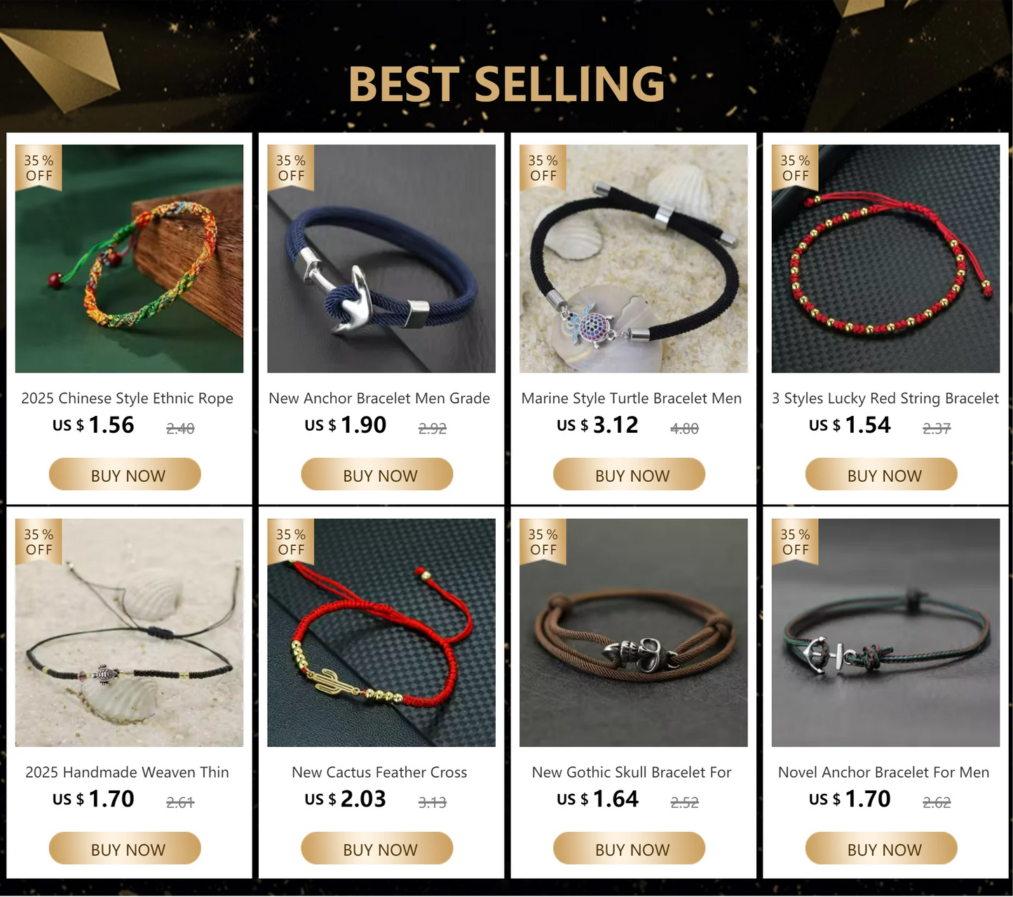 Charm Bracelet Men Women Double Layer Adjustable Ocean Shark Braslet Camping Jewelry Male Beach Accessories Gift For Him Pulsera